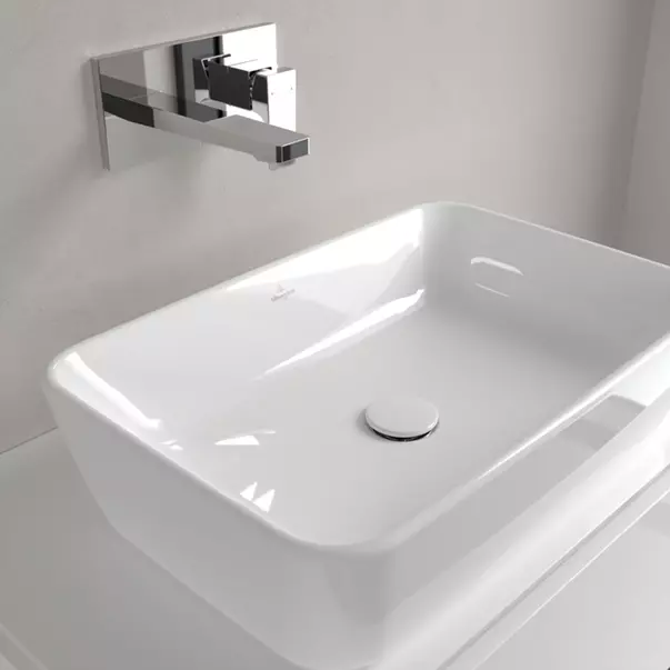 Lavoar pe blat Villeroy&Boch Architectura dreptunghiular finisaj alb lucios 60 cm [1]