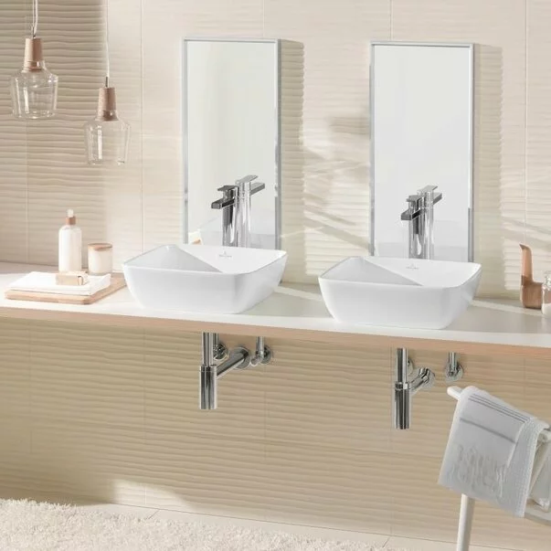 Lavoar pe blat Villeroy&Boch Artis patrat Titanceram [2]
