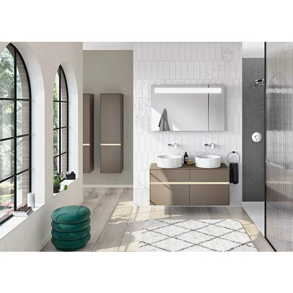 Lavoar pe blat Villeroy&Boch Collaro rotund 40 cm alb [5]