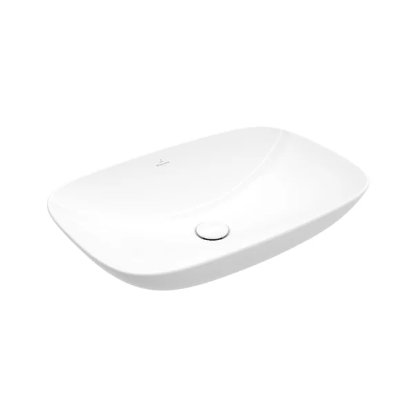 Baie - Lavoar pe blat Villeroy&Boch Loop&Friends dreptunghiular alb 56 cm