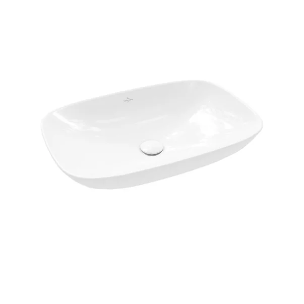 Baie - Lavoar pe blat Villeroy&Boch Loop&Friends dreptunghiular alb 62 cm