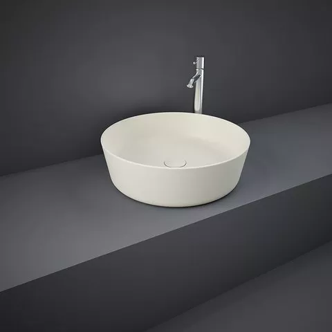 Lavoare pe blat - Lavoar Rak Feeling HAR106505A, 420 mm, montare pe blat, ceramica sanitara, lucios, bej