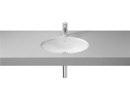 Baie - Lavoar Roca A322307000, Neo Selene, montaj sub blat, nr orificii baterie fara, preaplin, zona montaj interior, alb