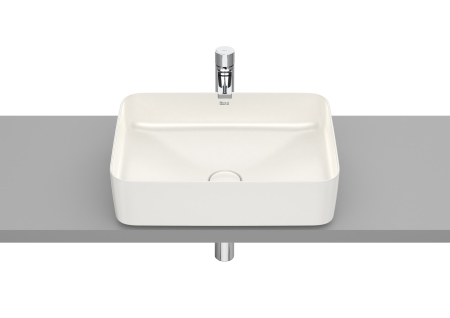 Baie - Lavoar Roca A327530650, Inspira, montaj pe blat, nr orificii baterie fara, zona montaj interior, bej