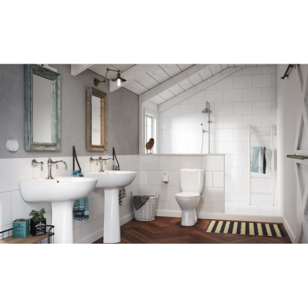 Lavoar suspendat Cersanit, President, 60 cm, alb [3]