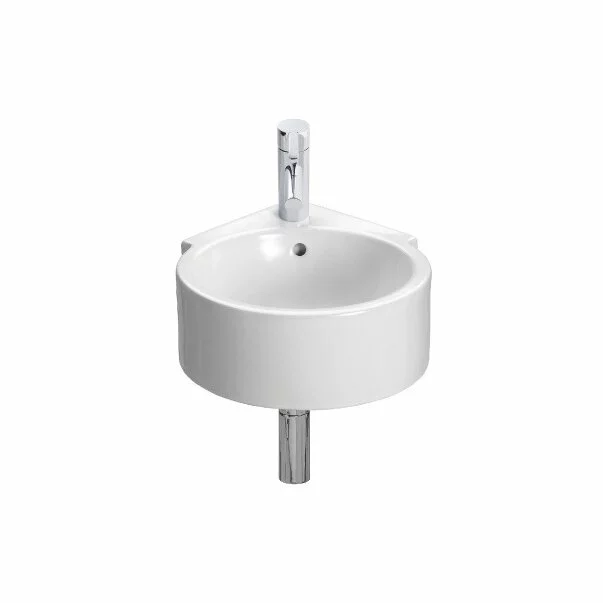 Lavoare - Lavoar suspendat Gala Isla de colt alb lucios 40 cm