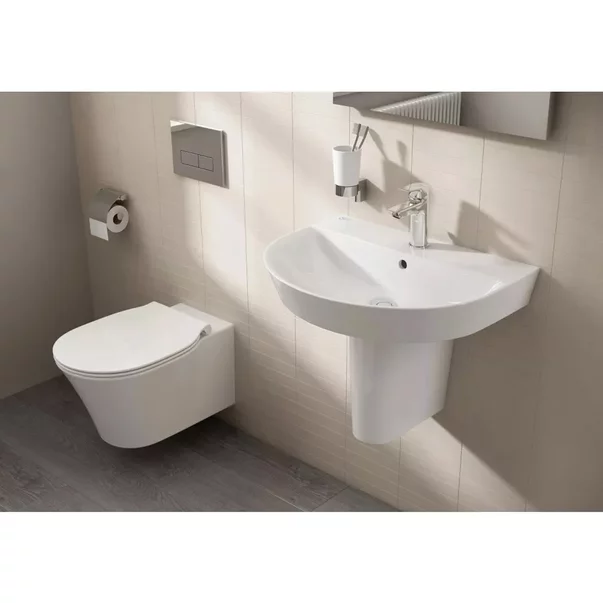 Lavoar suspendat Ideal Standard Connect Air Arc 60 cm alb lucios [5]