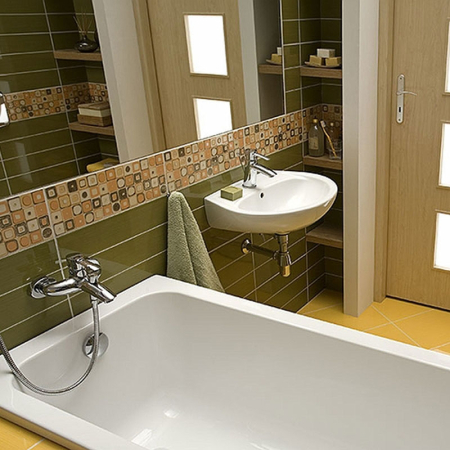 Lavoar suspendat Kolo, Idol, 50 cm, alb [2]