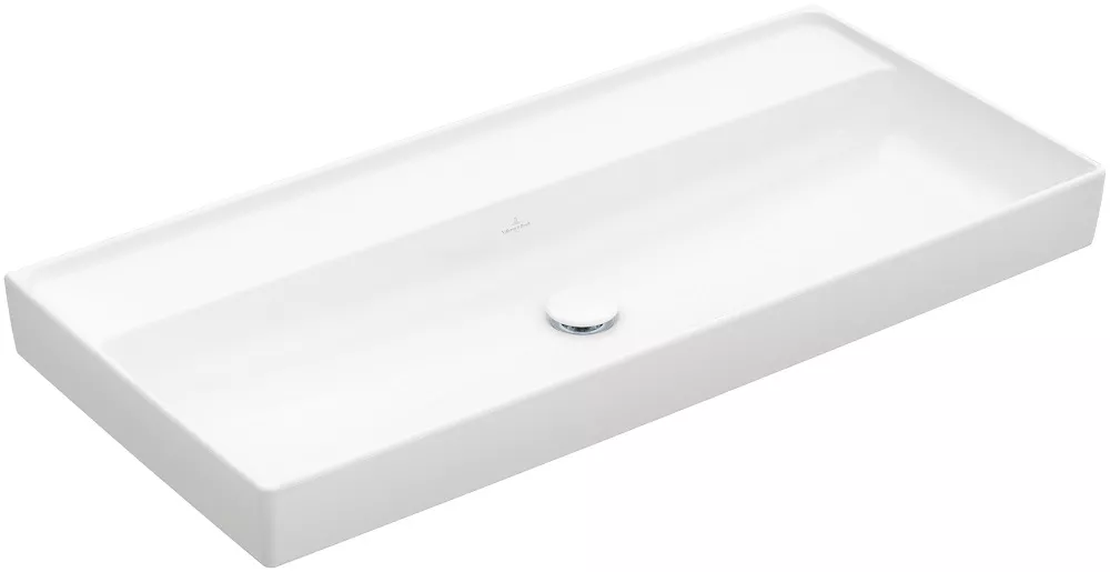 Lavoare pe blat - Lavoar Villeroy and Boch Collaro, pe mobilier, 100 x 47 cm, alb, 4A33A301
