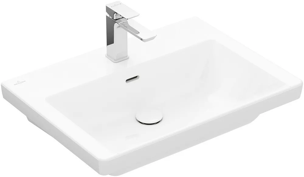 Lavoar Villeroy and Boch Subway 3, pe mobilier, 65 x 47 cm, alb, 4A706501 [1]