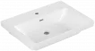 Lavoare pe blat - Lavoar Villeroy and Boch Subway 3, pe mobilier, 65 x 47 cm, alb, 4A706501
