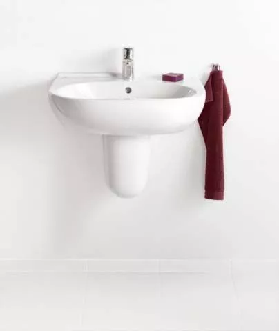 Lavoar Villeroy & Boch O.Novo, montare pe perete, 600 x 490 mm, alb, 51606001 [3]