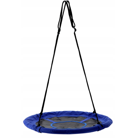 Leagan tip cuib Sersimo G-Line, 100cm, inaltime reglabila, 150 kg, Albastru Negru [1]