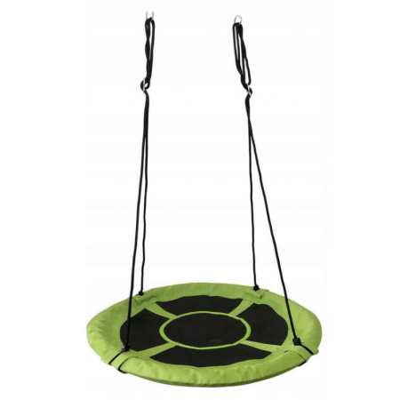 Leagan tip cuib Sersimo G-Line, 100cm, inaltime reglabila, 150 kg, Verde Negru [2]