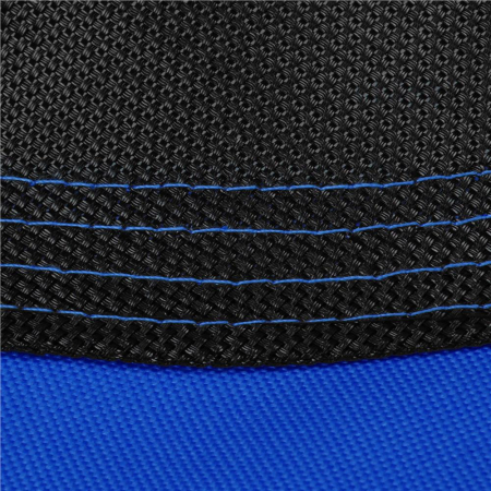 Leagan tip cuib Sersimo NS24, diametru 110cm, inaltime reglabila, pentru exterior, sarcina 150 kg, Albastru Negru [10]