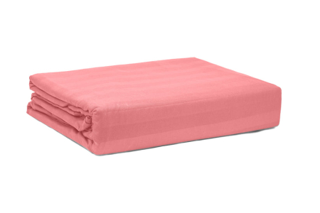 Lenjerii de pat - Lenjerie Brius Damasc Microsatinat, Color, 230x250, Calitate Premium, Roz