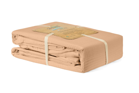 Lenjerii de pat - Lenjerie Brius de Vara Pike 2 Persoane, 100% Bumbac, 160x200, Calitate Premium, Roz