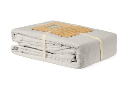 Lenjerii de pat - Lenjerie Brius de Vara Pike 2 Persoane, 100% Bumbac, 160x200, Calitate Premium, Gri