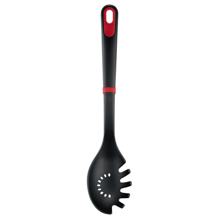 Lingura pentru paste Tefal Ingenio+ K1980234, plastic, rezistenta la temperaturi inalte, compatibilitate cu masina de spalat vase, negru & rosu [7]
