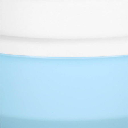 Litiera pisici lopatica plastic pp montaj simplu 2 piese, 40x33x11 cm, design compact, albastru alb [18]