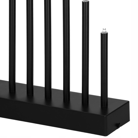 Lumanari decorative de Craciun, 9 becuri tip LED, culoare negru [6]