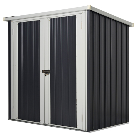 Prelate, pavilioane, umbrele terasa -  Magazie Otel 147×86×134 cm - Cu Usi Duble si Sistem Blocare