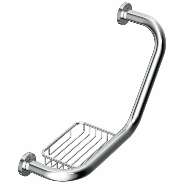 Accesorii dus - Maner de susținere cu savoniera crom Ideal Standard IOM 42 cm
