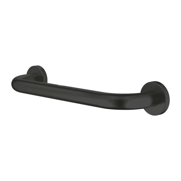 Accesorii dus - Maner de sustinere negru mat Grohe Essentials 35 cm