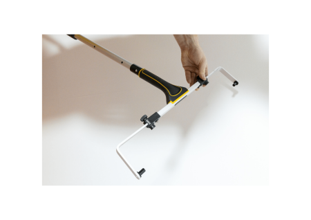 Unelte de vopsit si tencuit - Maner pentru rola de vopsit Hardy Select, Ø10mm, latime 30-46 cm, maner 3K, insurubabil