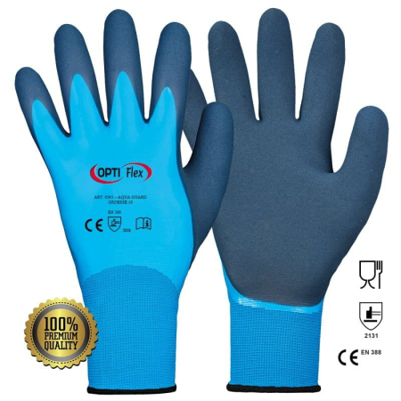 Manusi - Manusi Aquaguard din nylon imersate in latex - 10