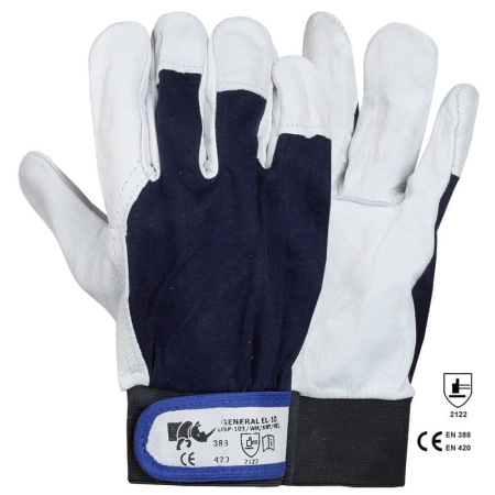 Manusi - Manusi General EL piele capra/textil - 10