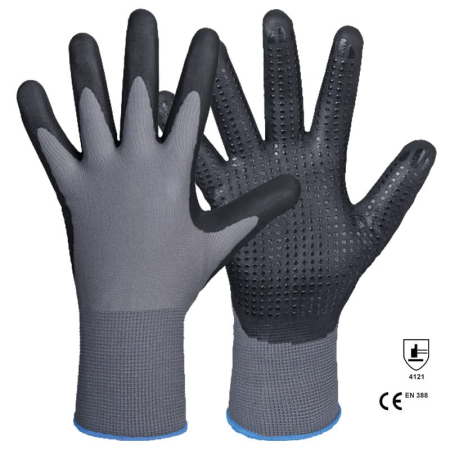 Manusi - Manusi Lanzhou din poliester imersate in nitril - 10