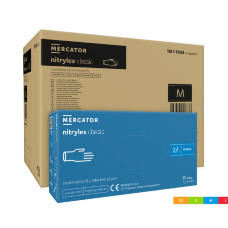 Manusi Nitrilex din nitril, 100 buc - L [3]