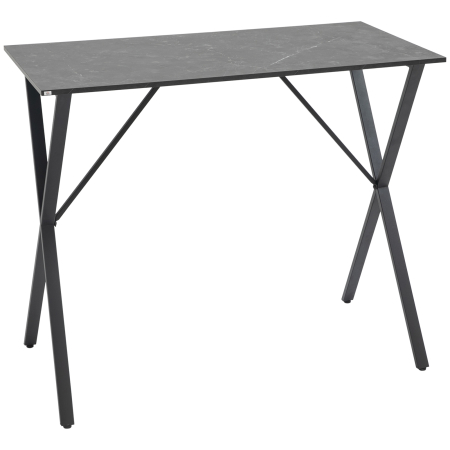 Bucatarie -  Masa Bar 120 cm - Blat Marmura, 4 Persoane, Design Modern