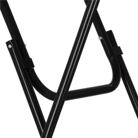 Masa catering pliabila rotunda tip cocktail, blat HDPE, cadru metal anticoroziv, max 20 kg, D80xH110 cm, alb [7]