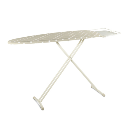 Masa de calcat TI1200E1, suprafata 124 x 40 cm, inaltime pana la 93 cm, husa bumbac si spuma, 6 KG, inox, alb / negru [4]