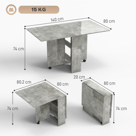  masa de dining, masa pliabila economisire spatiu, masa economisire spatiu, masa extensibila masa pliabila masa economisire spatiu masa cu roti [2]