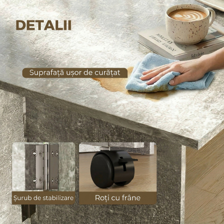  masa de dining, masa pliabila economisire spatiu, masa economisire spatiu, masa extensibila masa pliabila masa economisire spatiu masa cu roti [6]