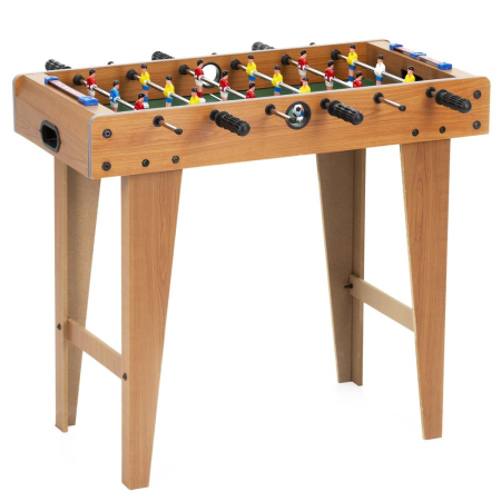 Dormitor & birou - Masa fotbal copii 6 manere 18 jucatori structura mdf tabela, 69x35x62 cm, set complet, multicolor