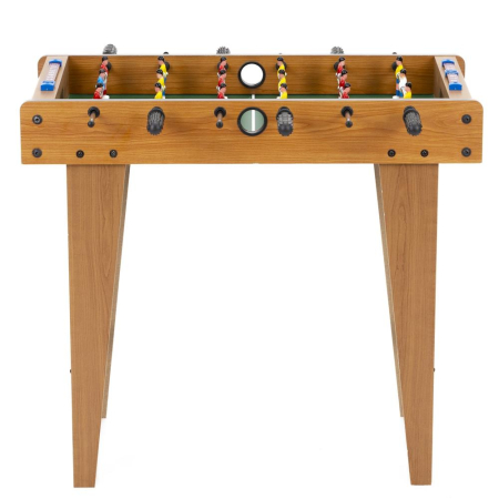 Masa fotbal copii 6 manere 18 jucatori structura mdf tabela, 69x35x62 cm, set complet, multicolor [6]