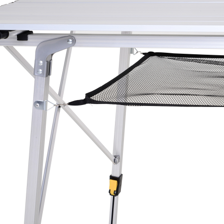  Masa de Picnic Pliabila din Aluminiu cu Custodie 120 x 70cm [8]