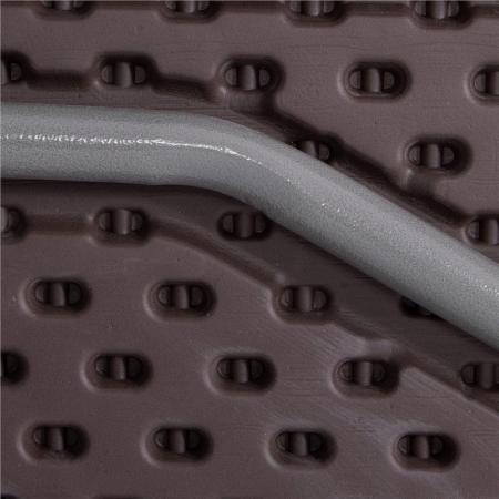 Masa dreptunghiulara pliabila multifunctionala, 1.8 m x 0.75 m x 0.75 m, imitatie ratan, maro [9]