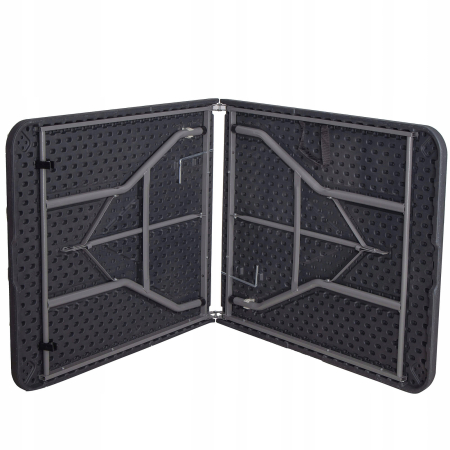 Masa dreptunghiulara pliabila multifunctionala, 1.8 m x 0.75 m x 0.75 m, neagra [8]