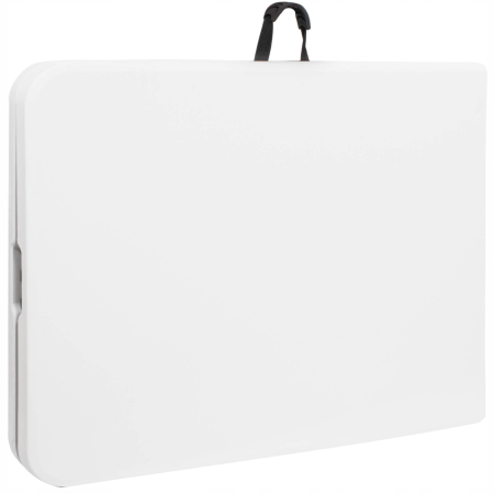 Masa dreptunghiulara pliabila multifunctionala, 180x72x75cm, alba [4]