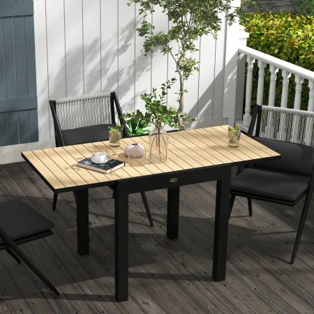 Masa extensibila pentru terasa, cu 4-6 locuri, 81-162 cm [1]