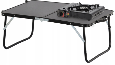 Masa pliabila metalica pentru gradina, plaja sau picnic, blat MDF, 60x42x27cm [4]