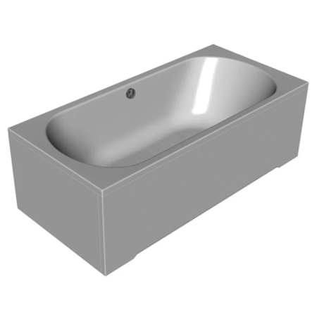 Cazi baie - Masca laterala, Kolpasan, pentru cada Betty 170 si 180 cm, alb