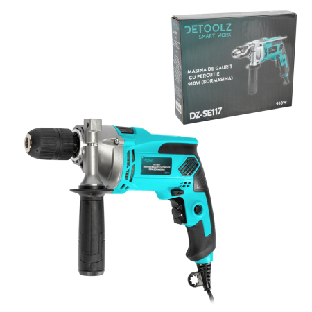 Masina de gaurit cu percutie 910W (bormasina) [5]