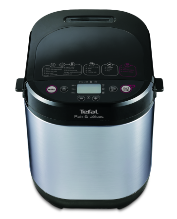 Masina de paine Pain et Delice PF240E38, 700 W, 20 programe, pornire programabila, pastrare la cald, tava patrata, cu invelis antiaderent, r [1]