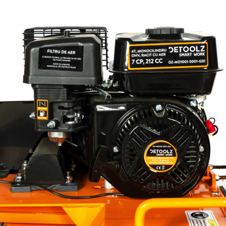 Masina de sapat santuri, Detoolz, 7 CP, 212 CC, benzina 4T, adancime maxima 450 mm [5]